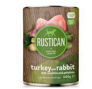 RUSTICAN Ćuretina i zečetina s tikvicama i krompirom, bez glutena